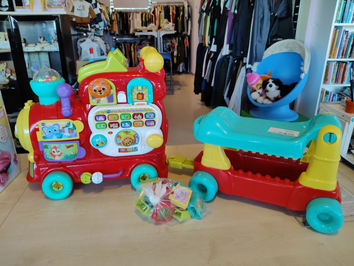 Edo maxitreno cavalcabile Vtech