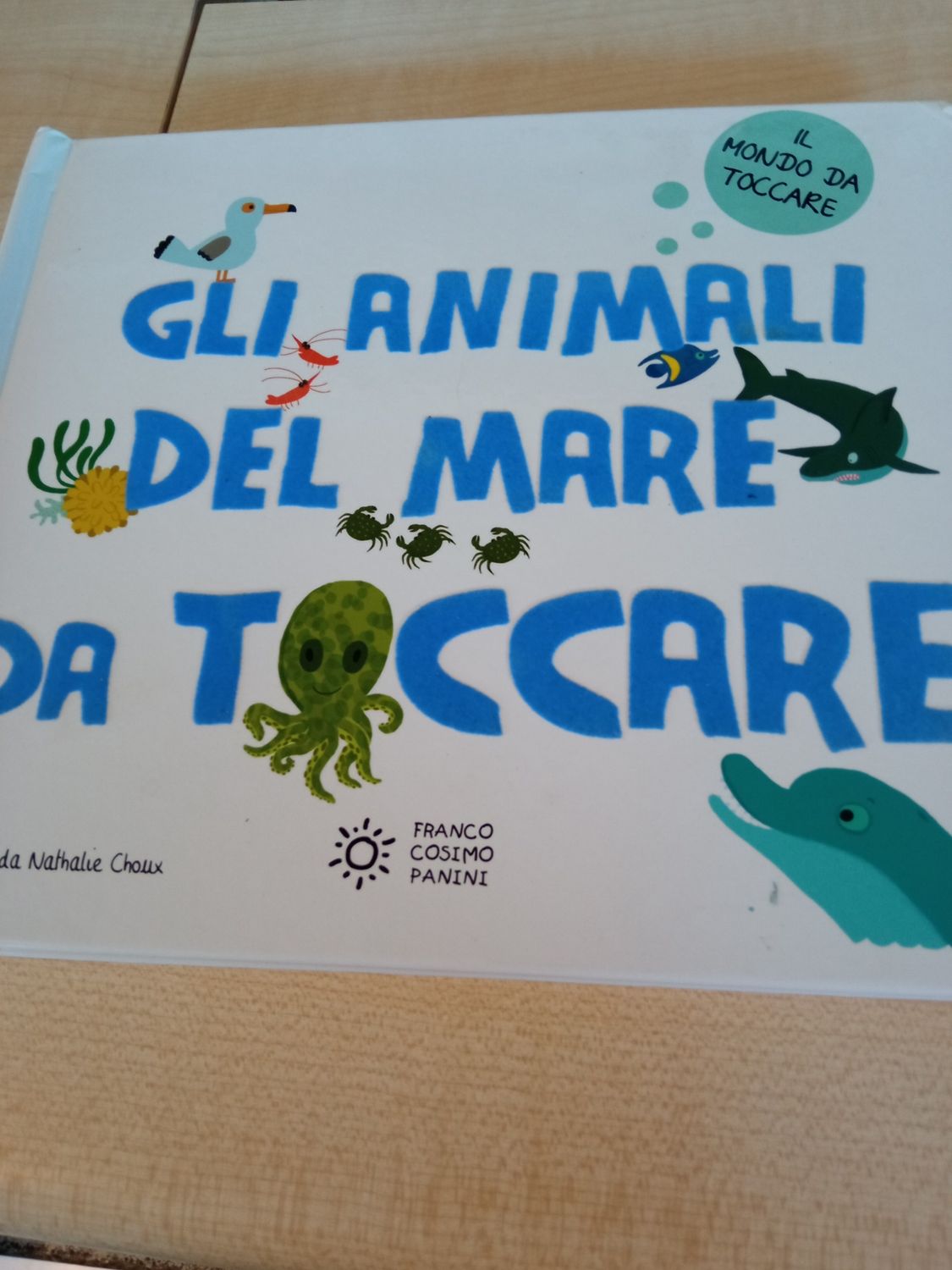 Gli animali del mare da toccare