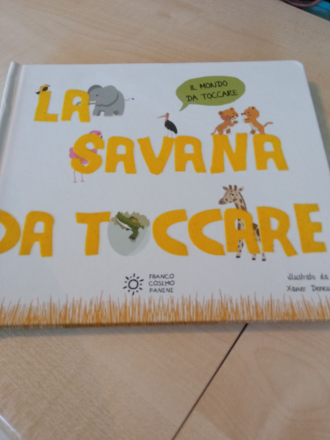 La savana da toccare