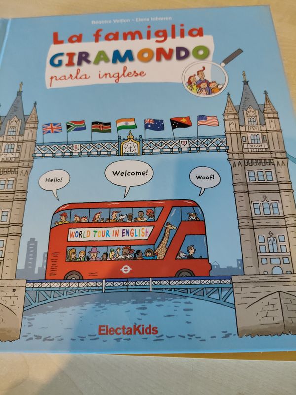 La famiglia giramondo parla inglese