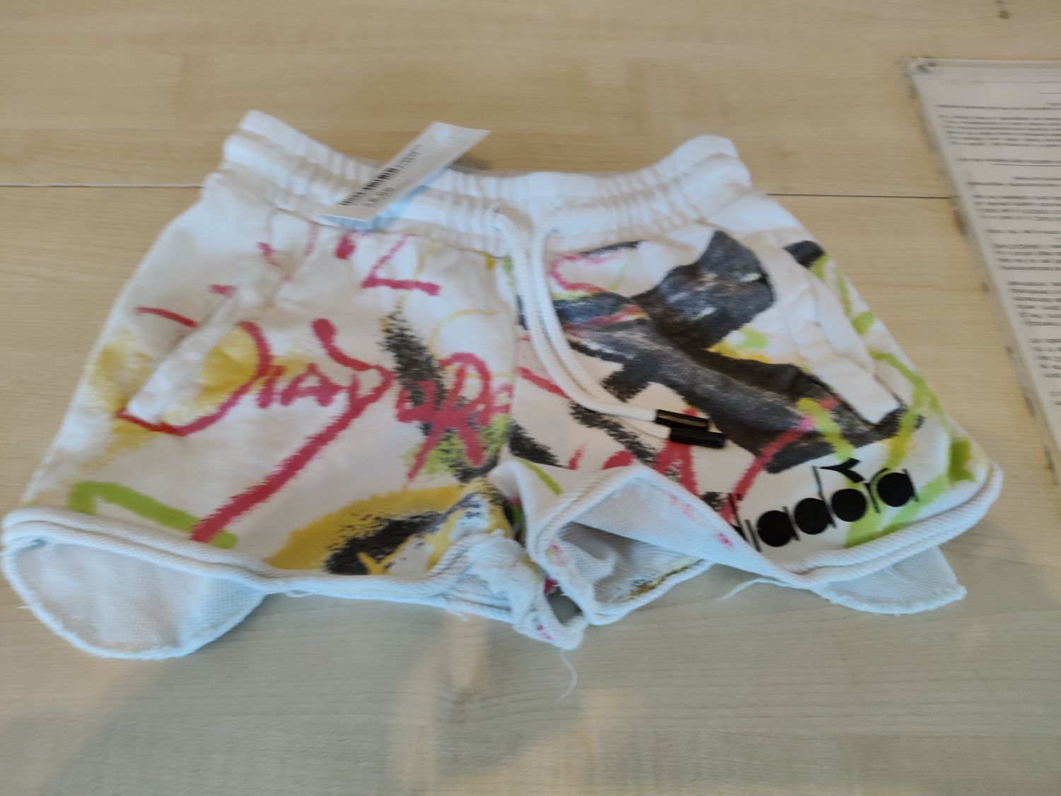 Pantaloncini bimba 8 anni Diadora