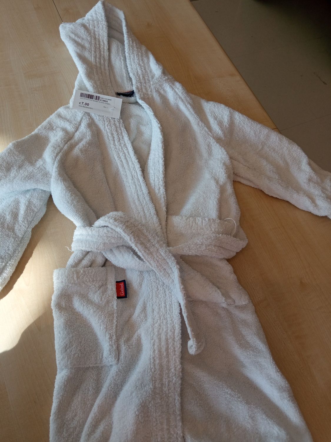 Accappatoio bimba/o 6 anni Gabel