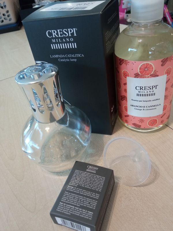 Lampada catalitica Crespi + ricarica