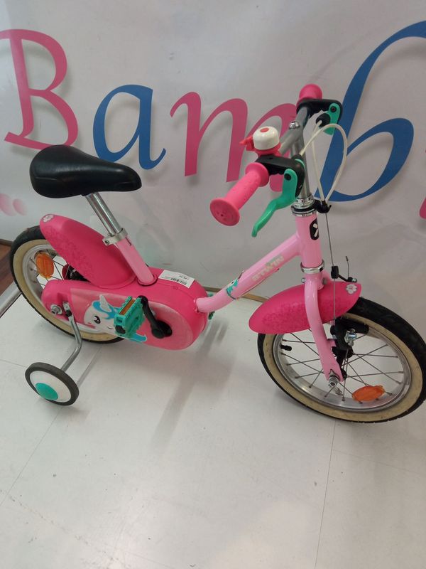 Bici bimba 14" Btwin