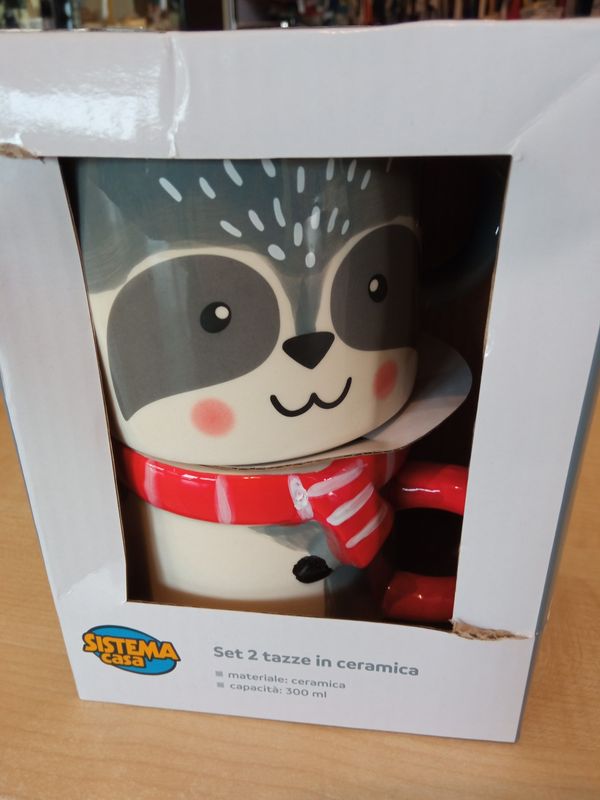 Set tazze ceramica