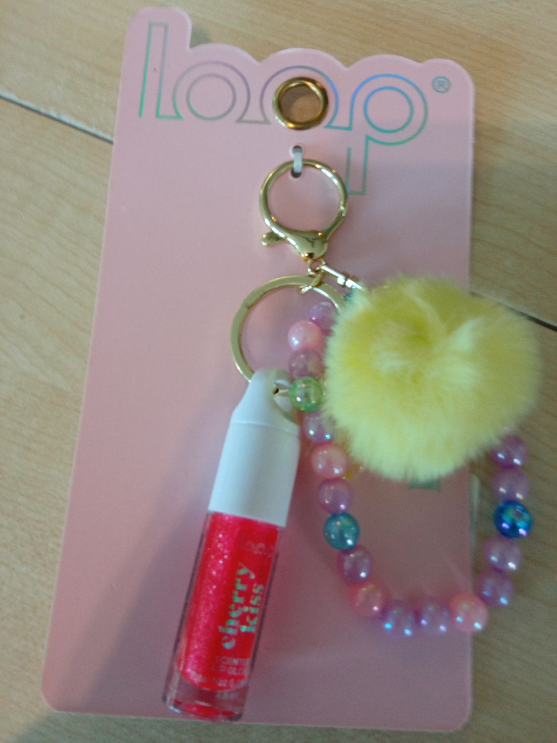 Portachiavi con lucidalabbra