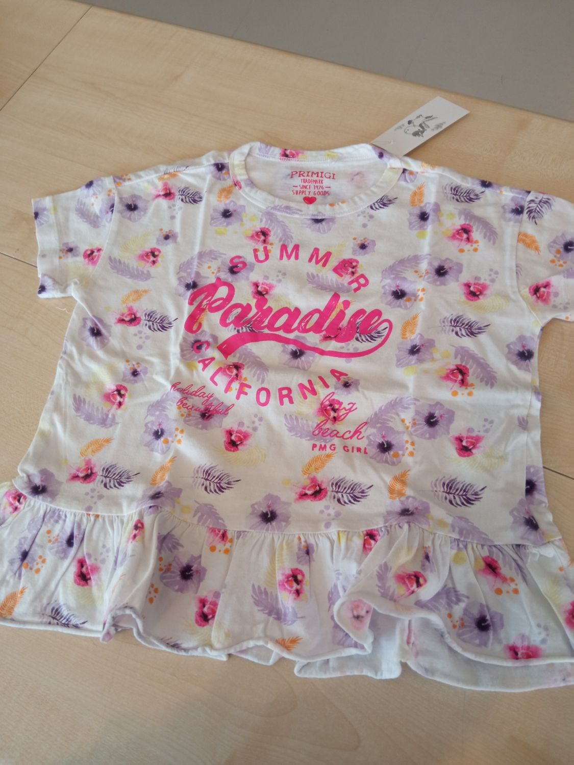 Maglietta bimba 7 anni Primigi