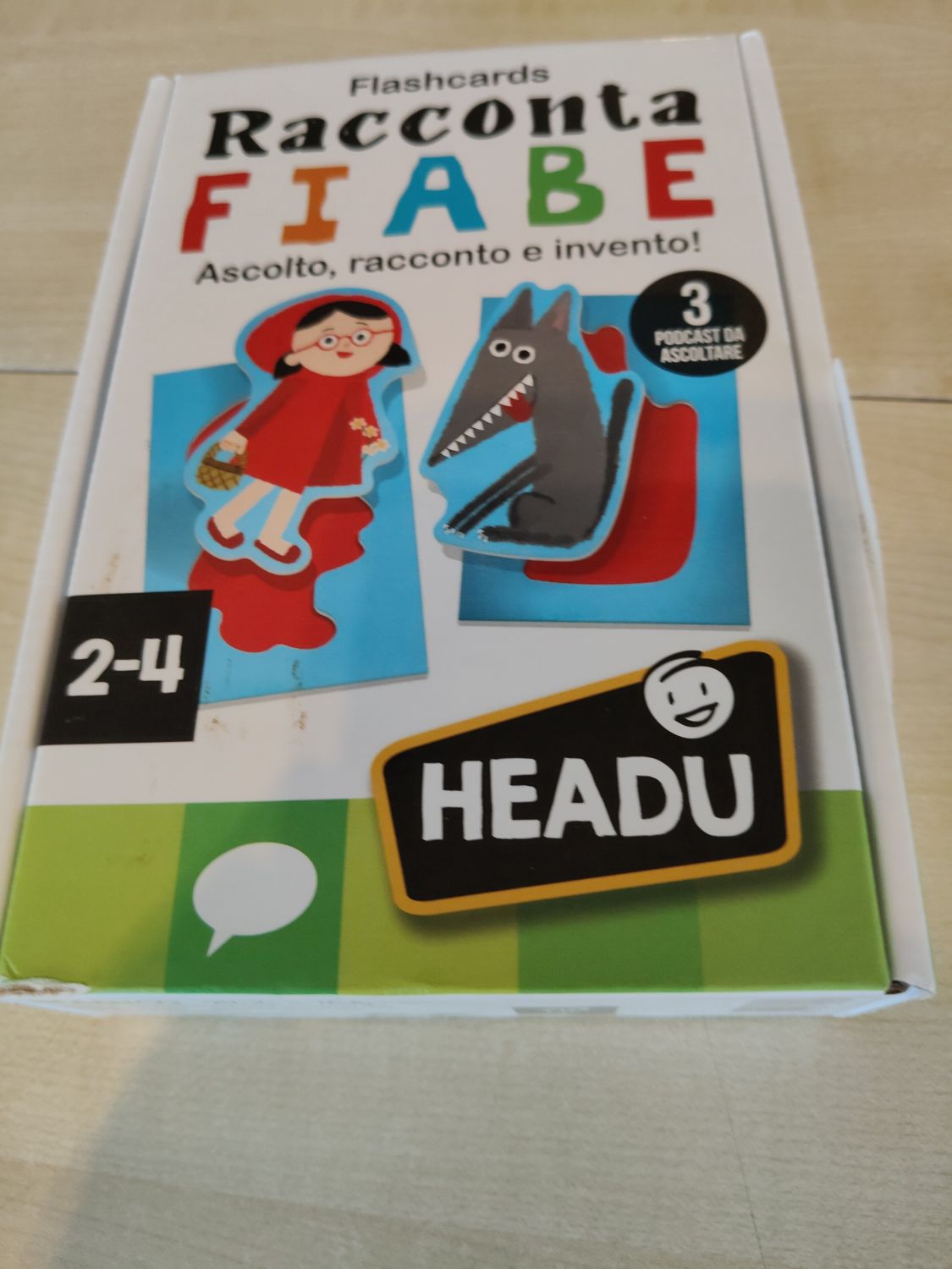 Racconta fiabe Headu