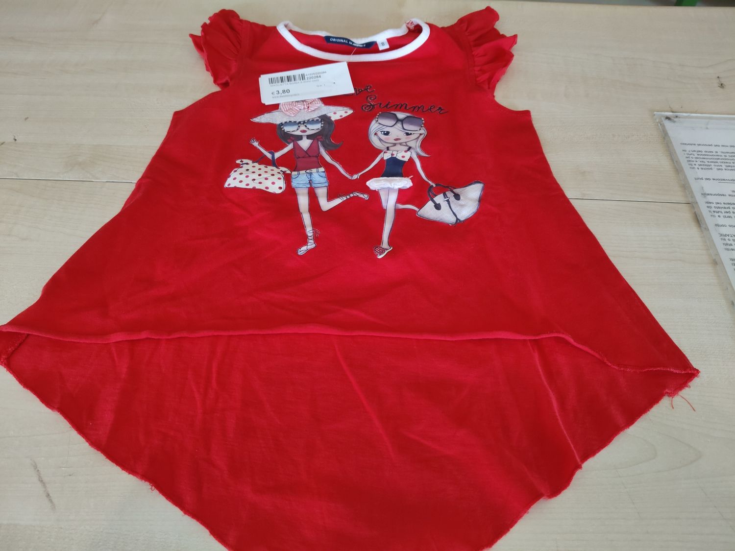 Maglietta bimba 8 anni Original Marines