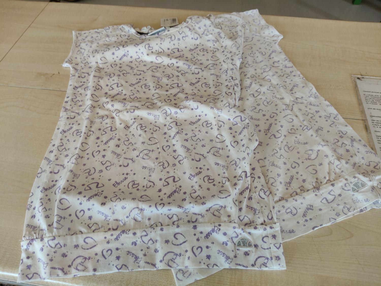 Maglietta bimba 10 anni Ellesse 2 pezzi