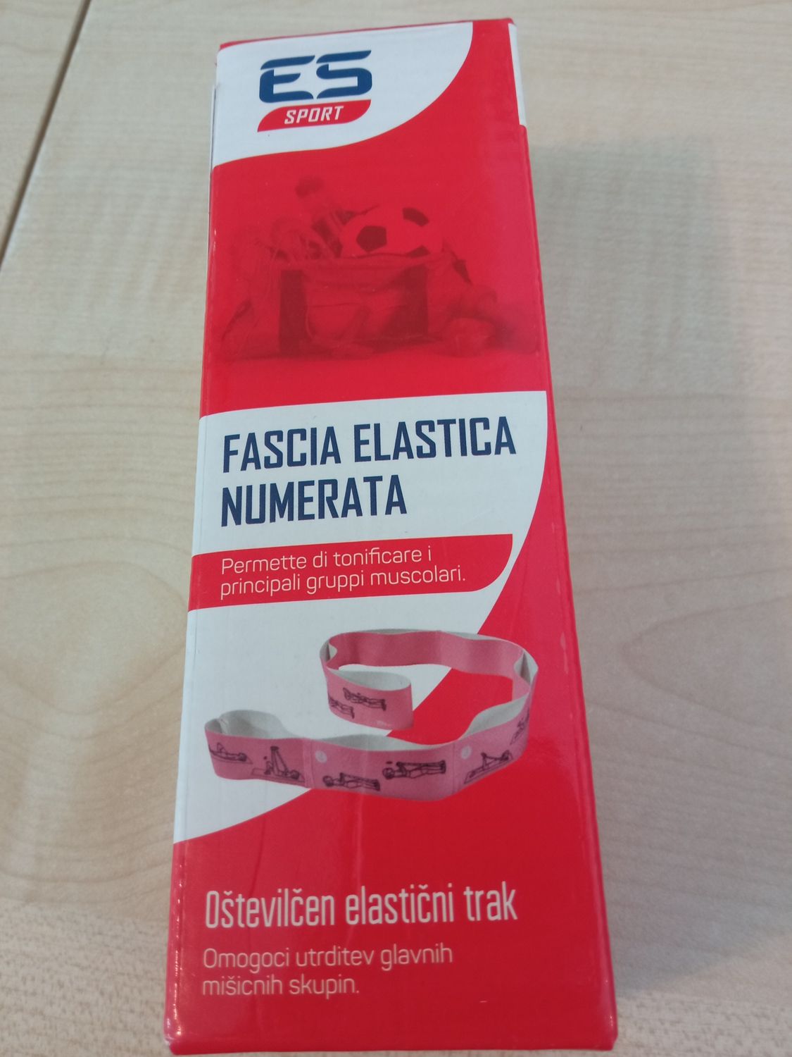 Fascia elastica numerata