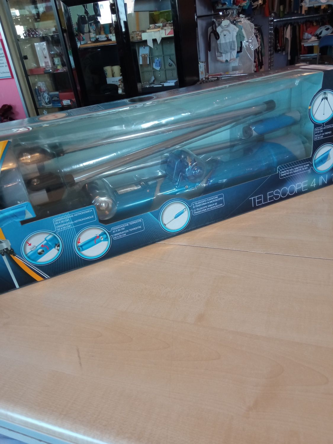 Telescopio 4 in 1 Micro Planet