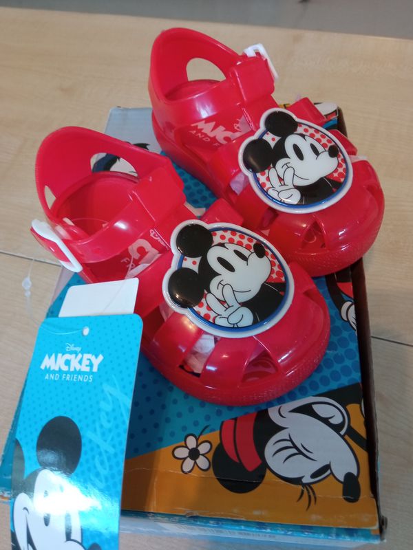 Scarpe di plastica bimbo n.20/21 Disney nuove