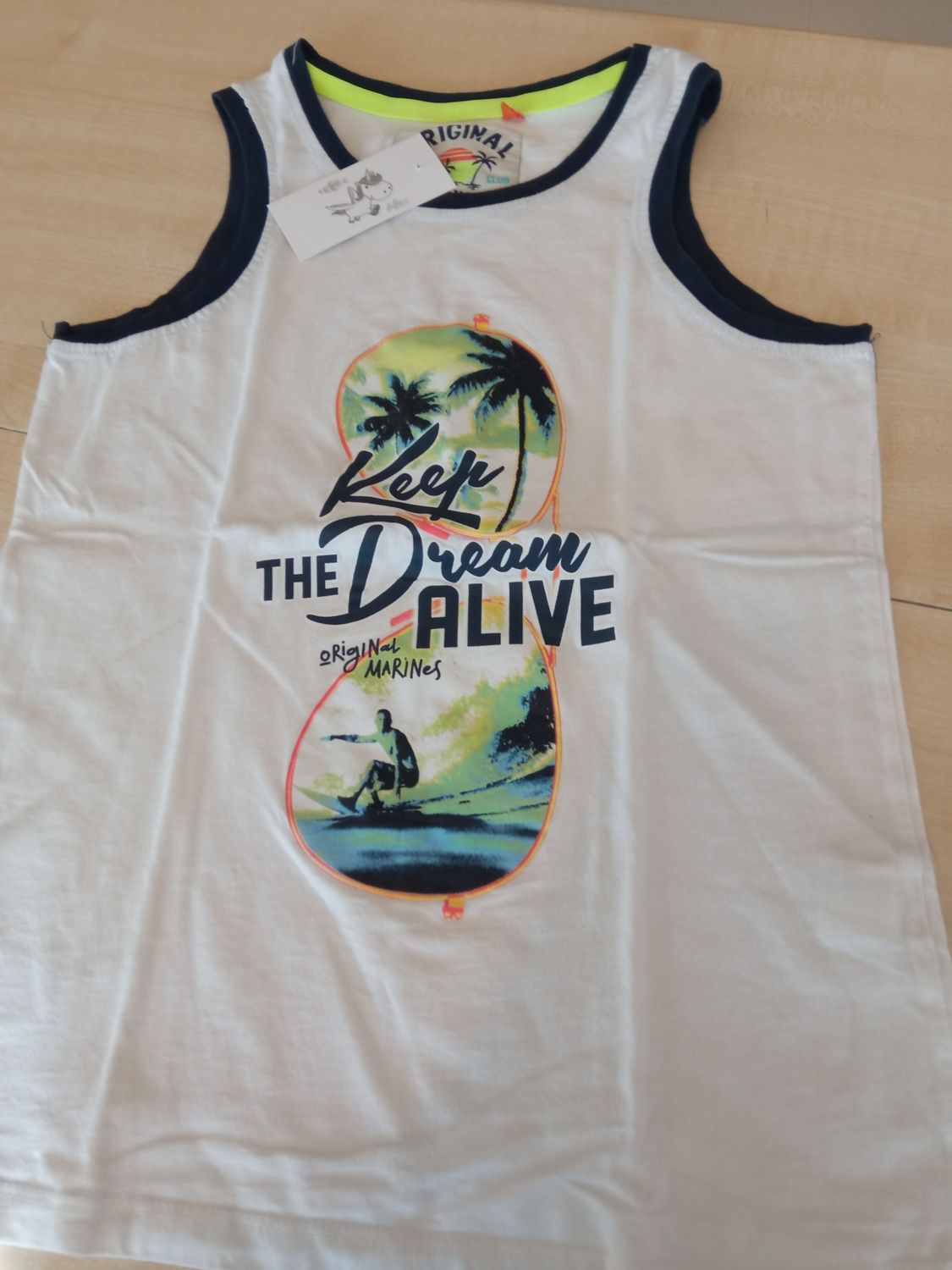 Canotta bimbo 11/12 anni Original marines