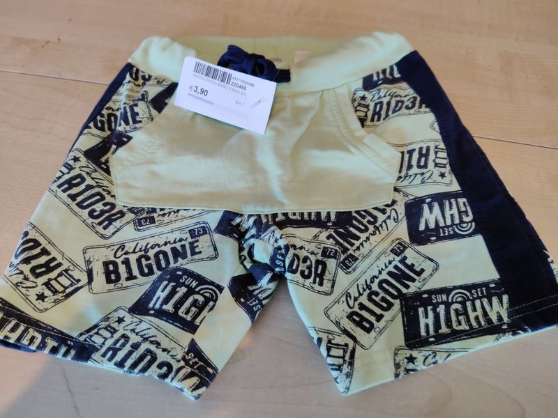 Pantaloncini bimbo 3 anni Ido