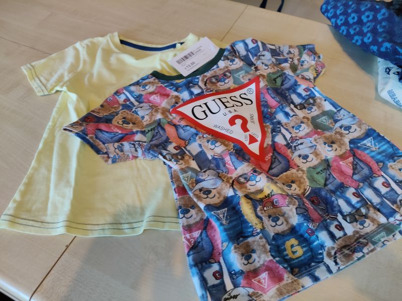Maglietta bimbo 4 anni Guess 2 pezzi