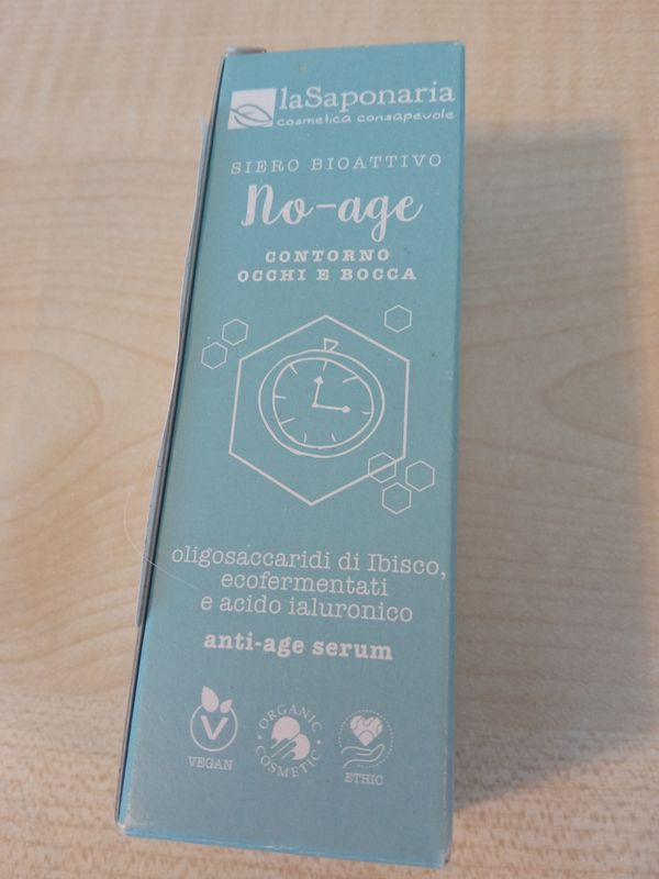 Siero bioattivo contorno occhi e bocca No-age La Saponaria