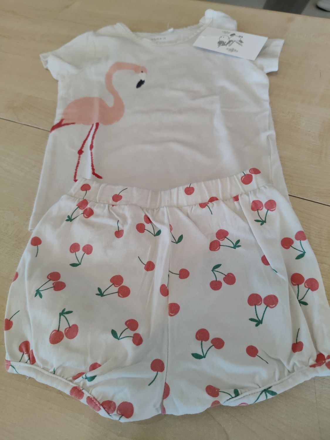Completo bimba 6/9 mesi Name.it