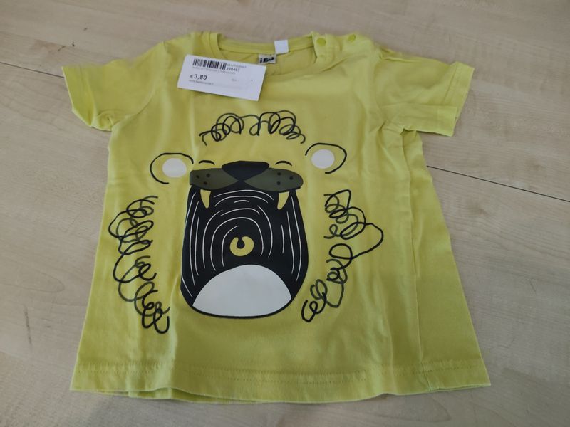 Maglietta bimbo 3 anni Ido