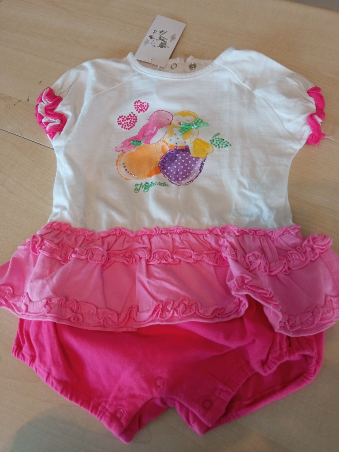 Pagliaccetto bimba 9 mesi circa Minibanda