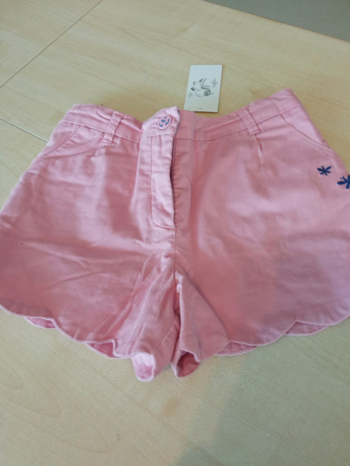 Pantaloncini bimba 8 anni Sergent major