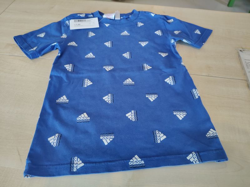Maglietta bimbo 7/8 anni Adidas