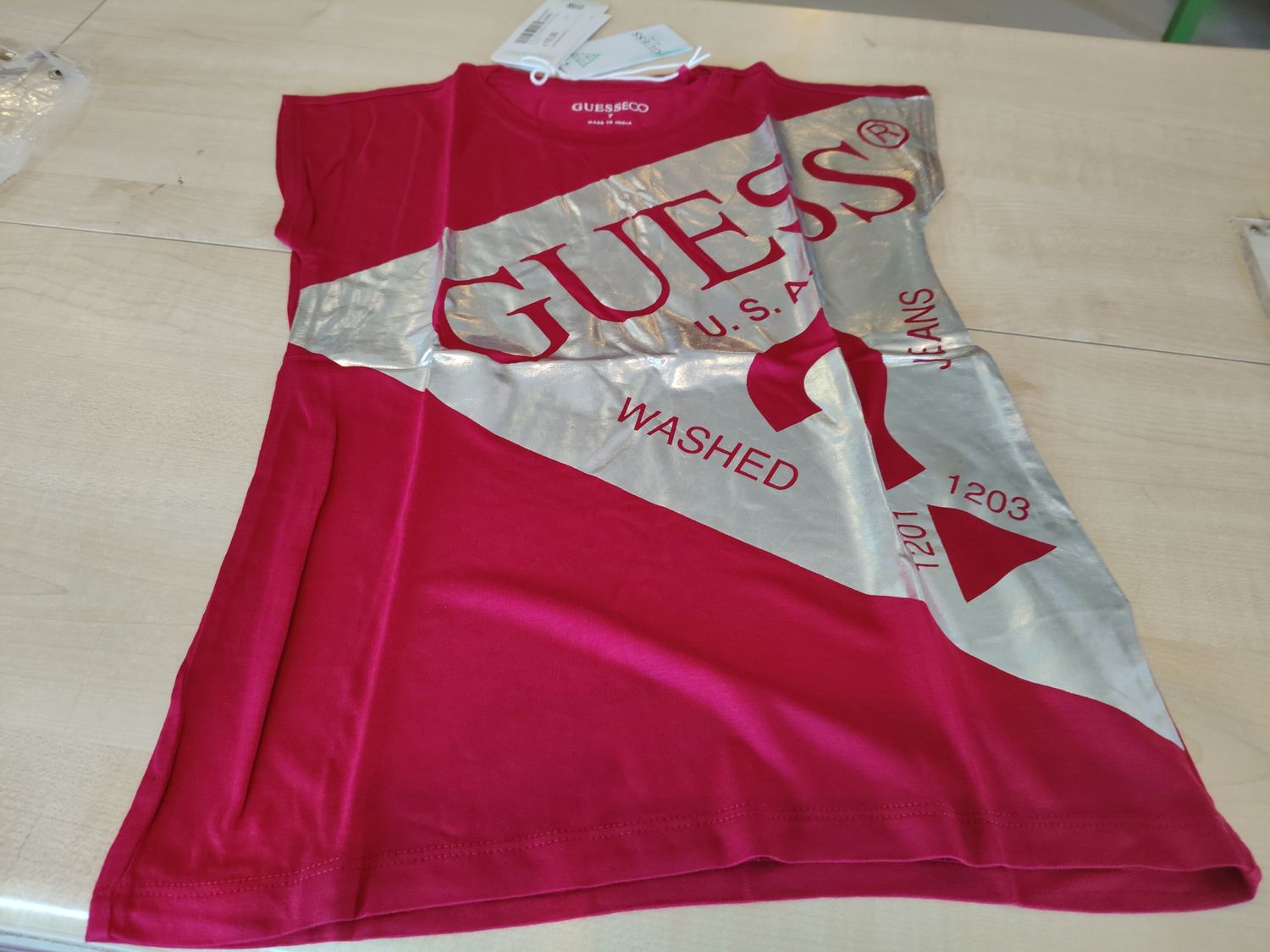 Maglietta bimba 7 anni Guess