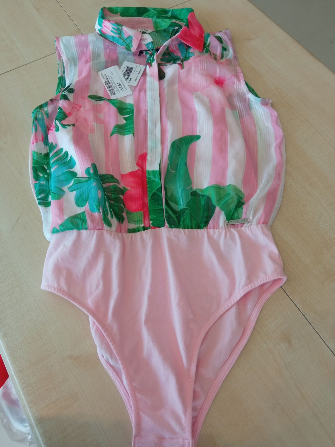 Camicia body bimba 14 anni Marciano Guess nuova