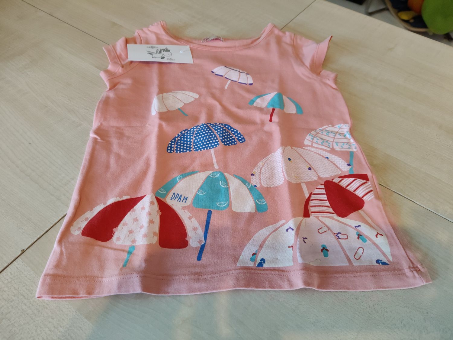 Maglietta bimba 4 anni Dpam