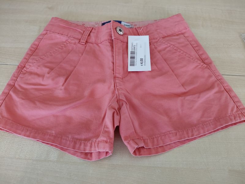 Pantaloncini bimba 8 anni Okaidi