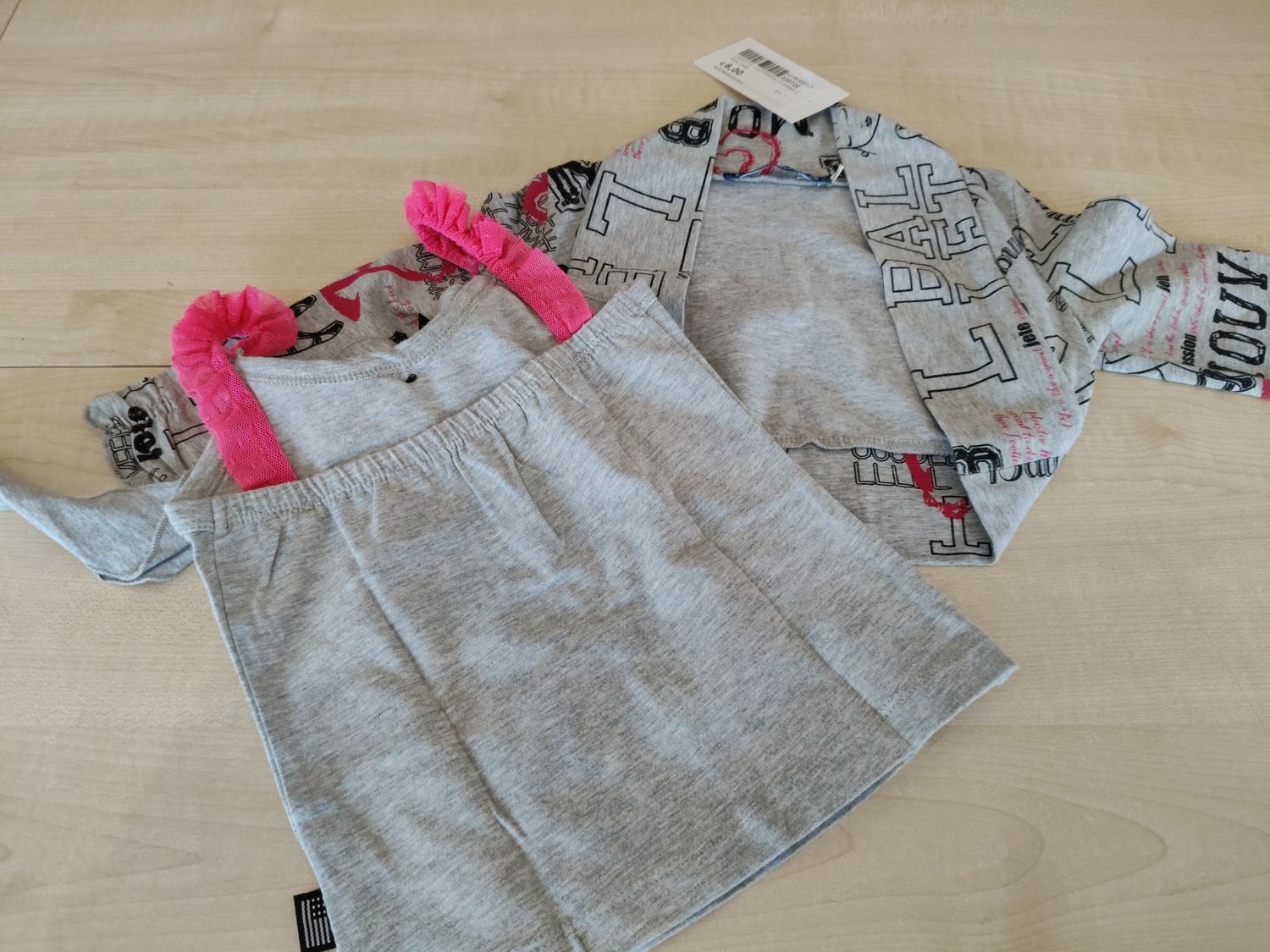 Canotta + coprispalle bimba 2 anni Original marines