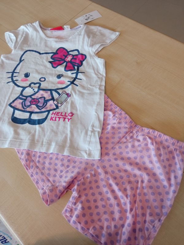 Pigiama bimba 110/116 cm Hello Kitty