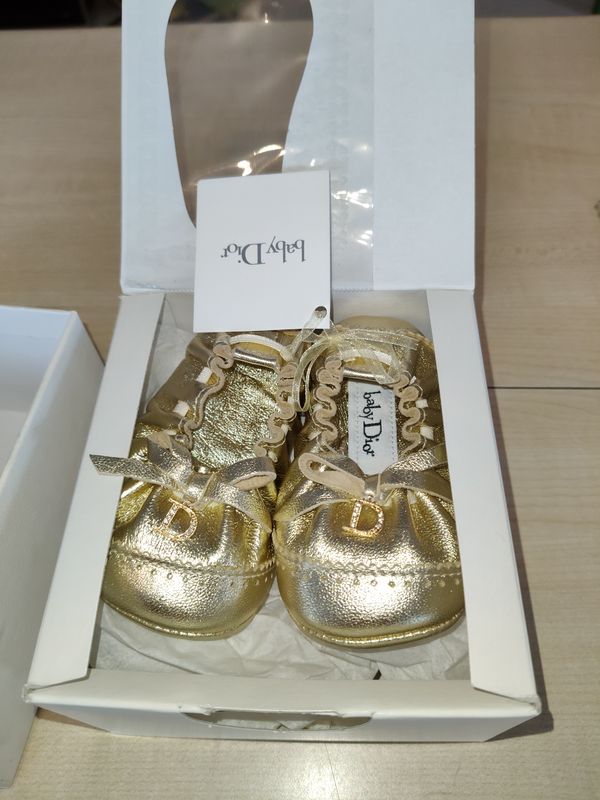 Scarpe neonata Baby DIOR