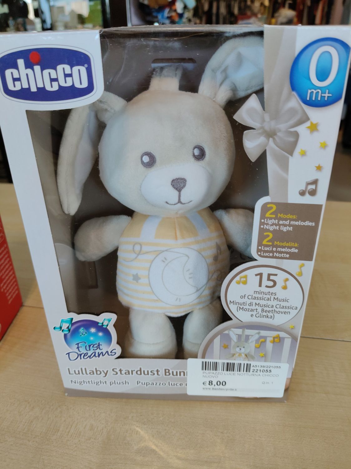 Pupazzo luce notturna Chicco