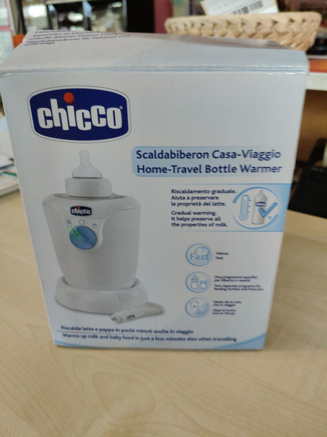 Scaldabiberon casa &amp; auto Chicco