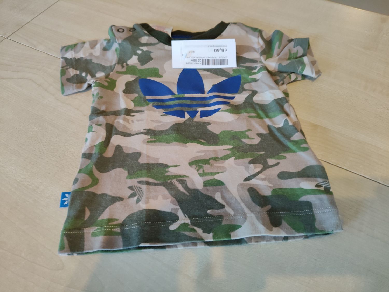 Maglietta bimbo 3/6 mesi Adidas