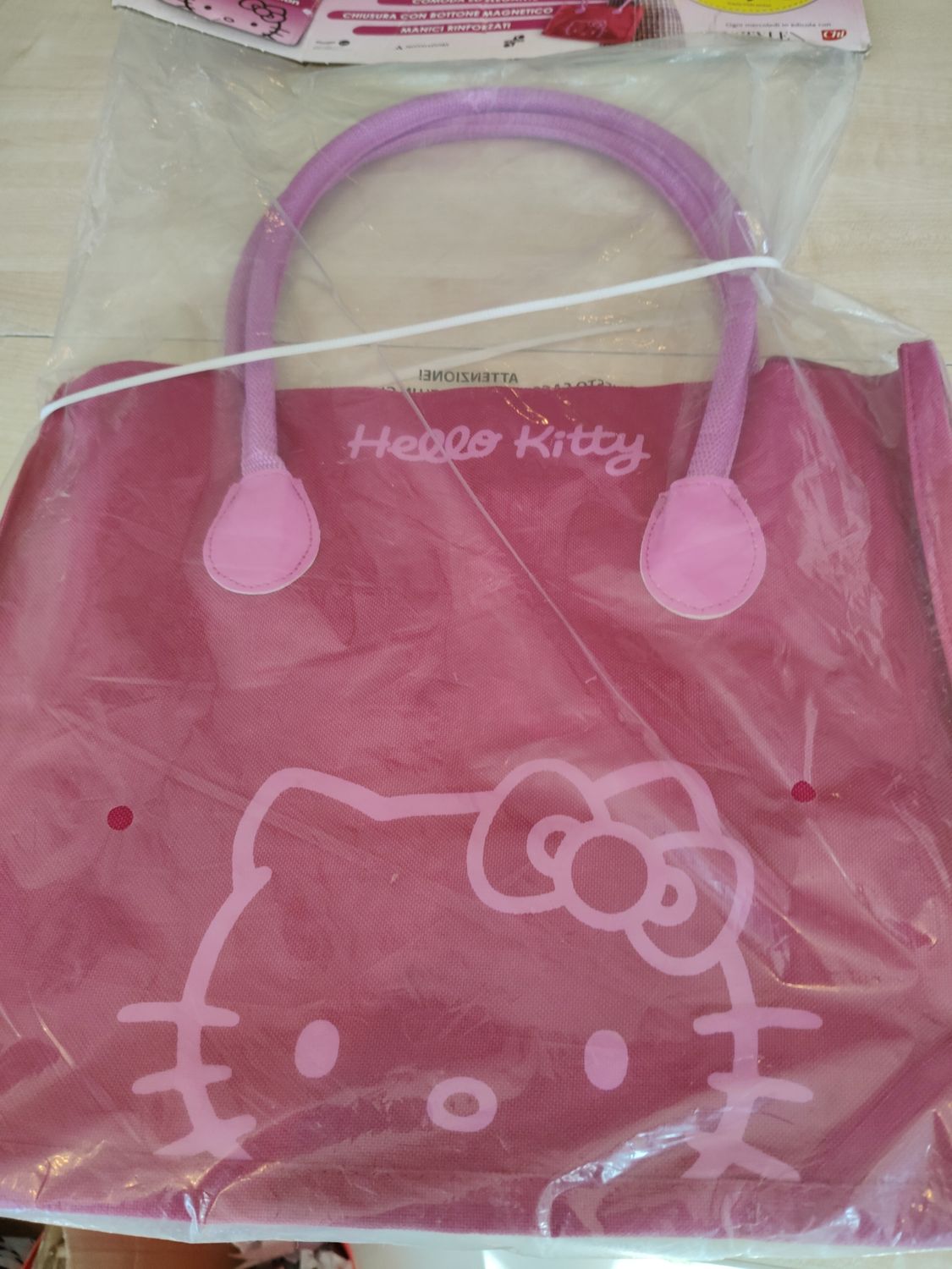 Borsa shopper Hello Kitty nuova