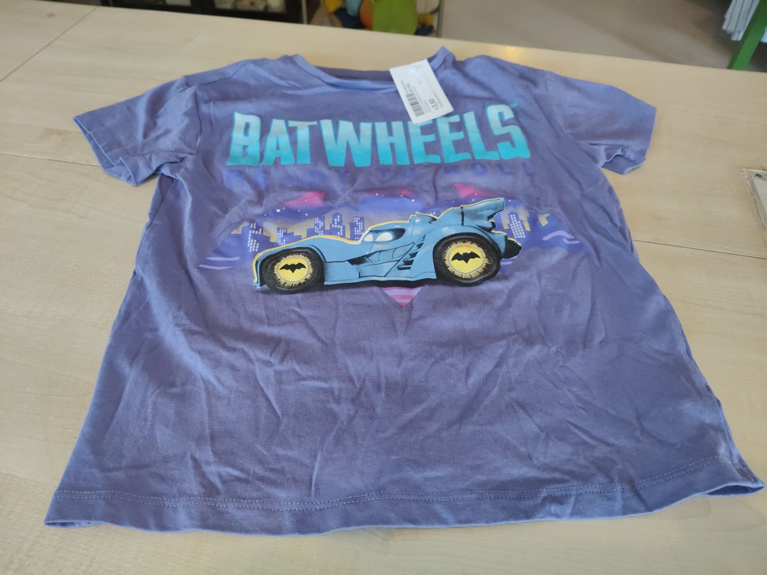 Maglietta bimbo 9/10 anni Batwheels