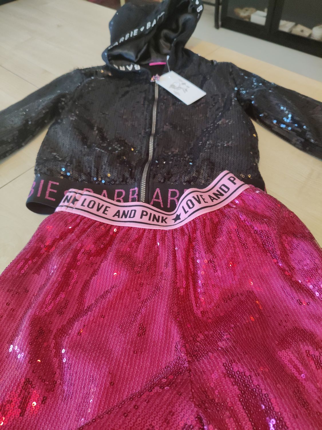 Completo bimba 3/4 anni Barbie Original marines