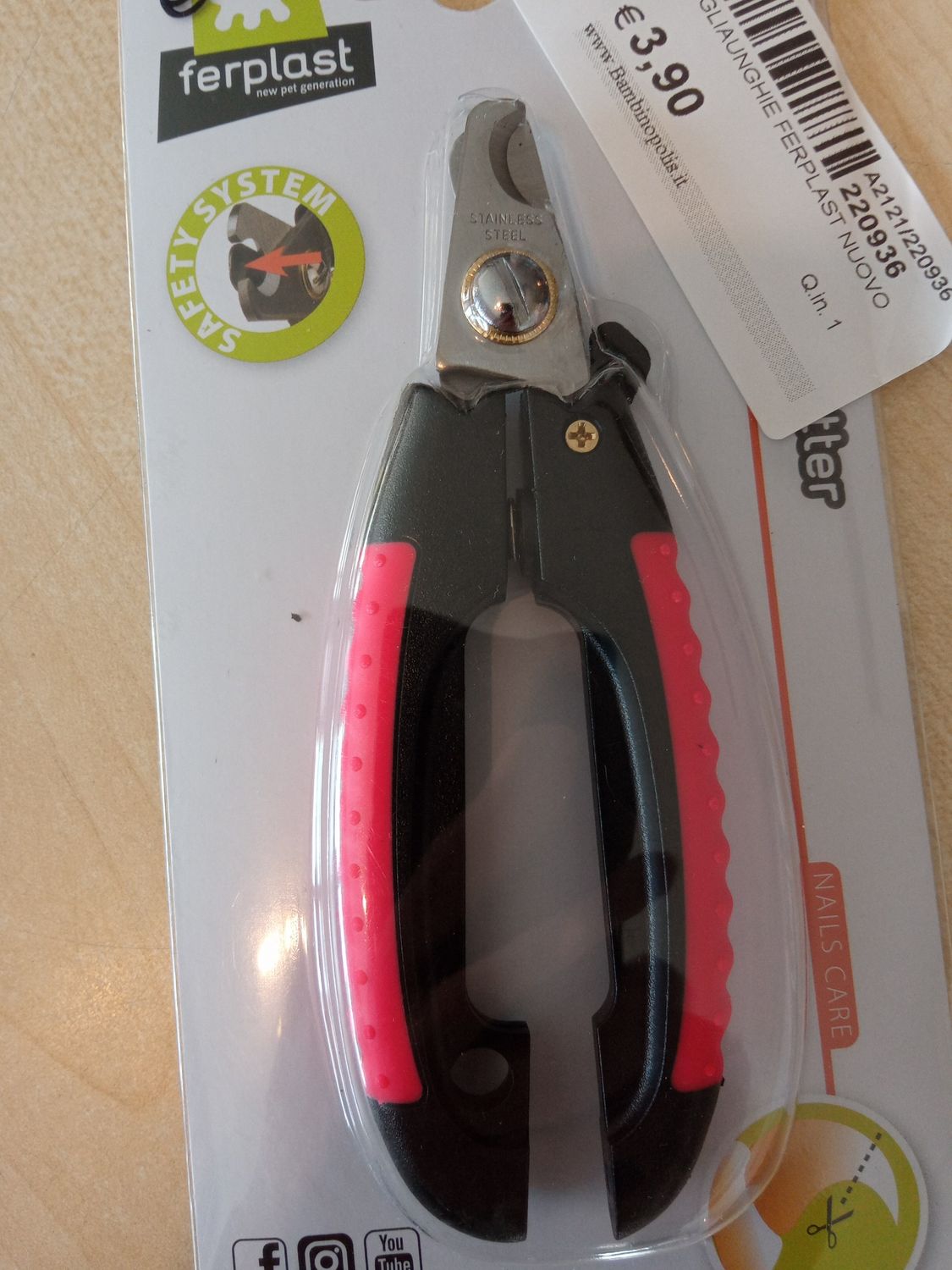Tagliaunghie Ferplast nuovo