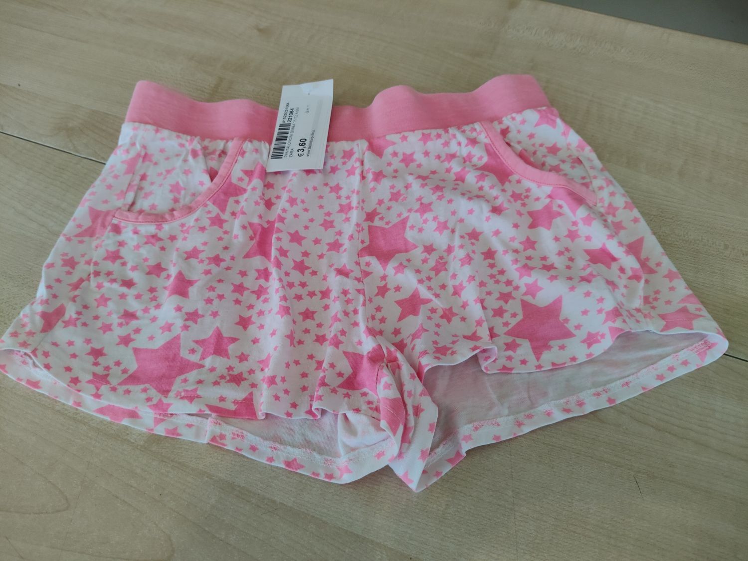 Pantaloncini bimba 11/12 anni Zara