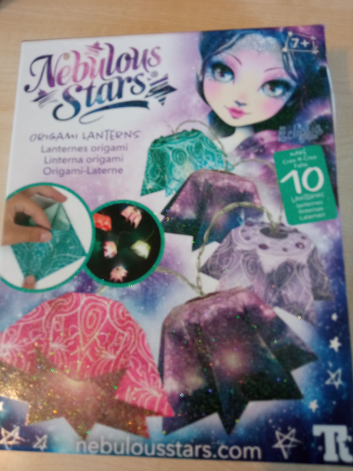 Nebulous stars lanterna origami