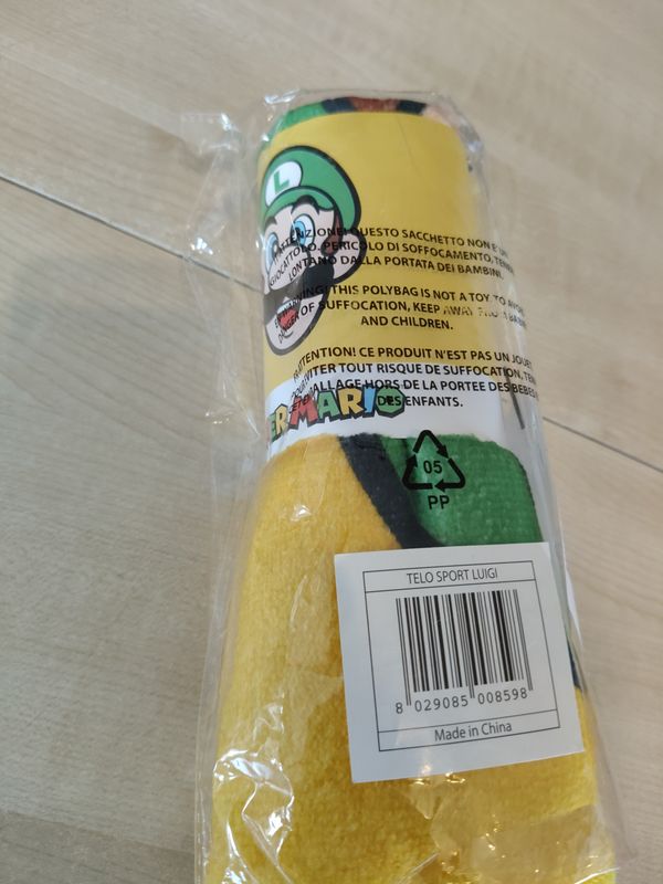Telo sport Super Mario nuovo