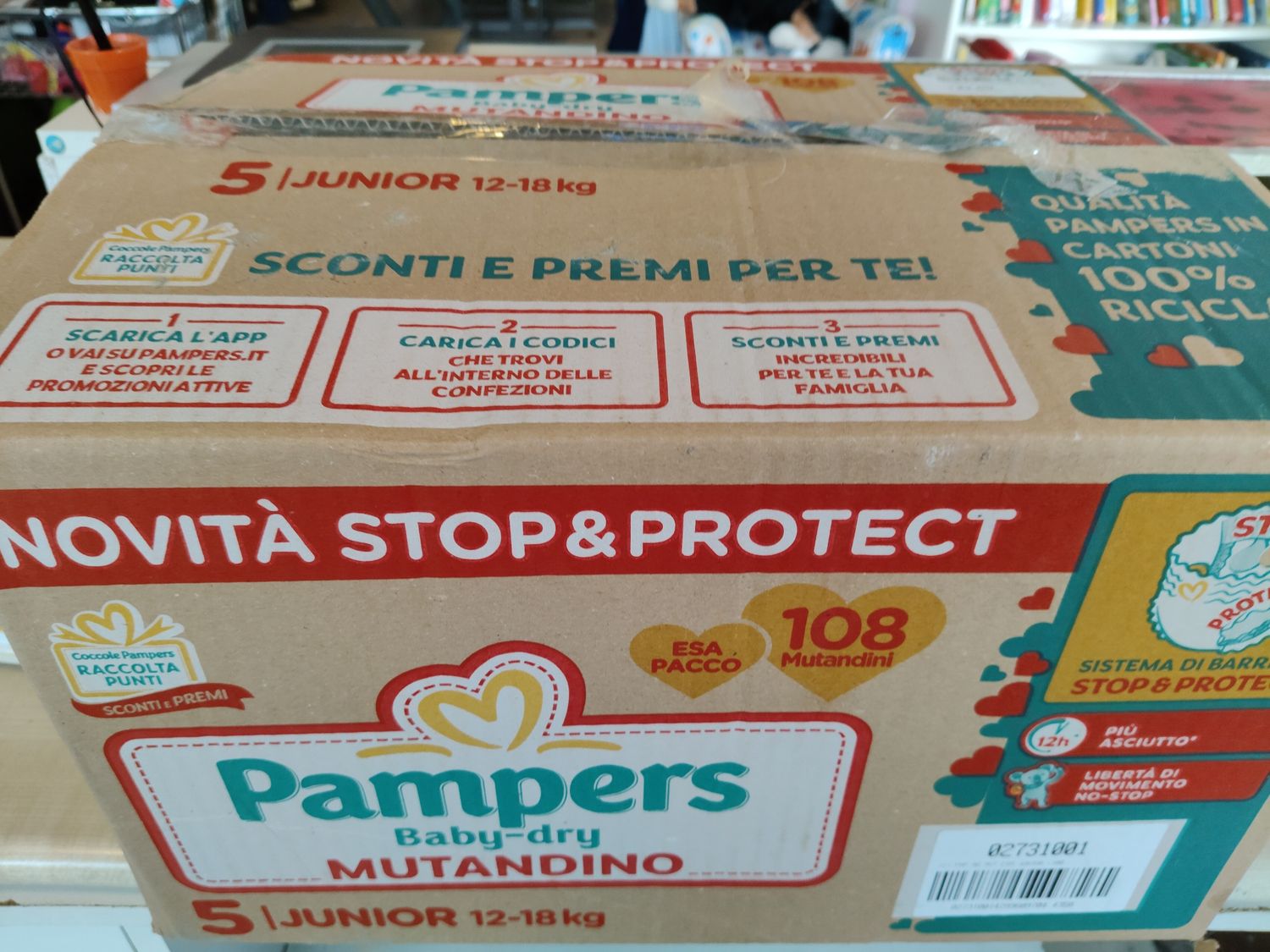 Pannolini Mutandino Pamper 15-18 kg
