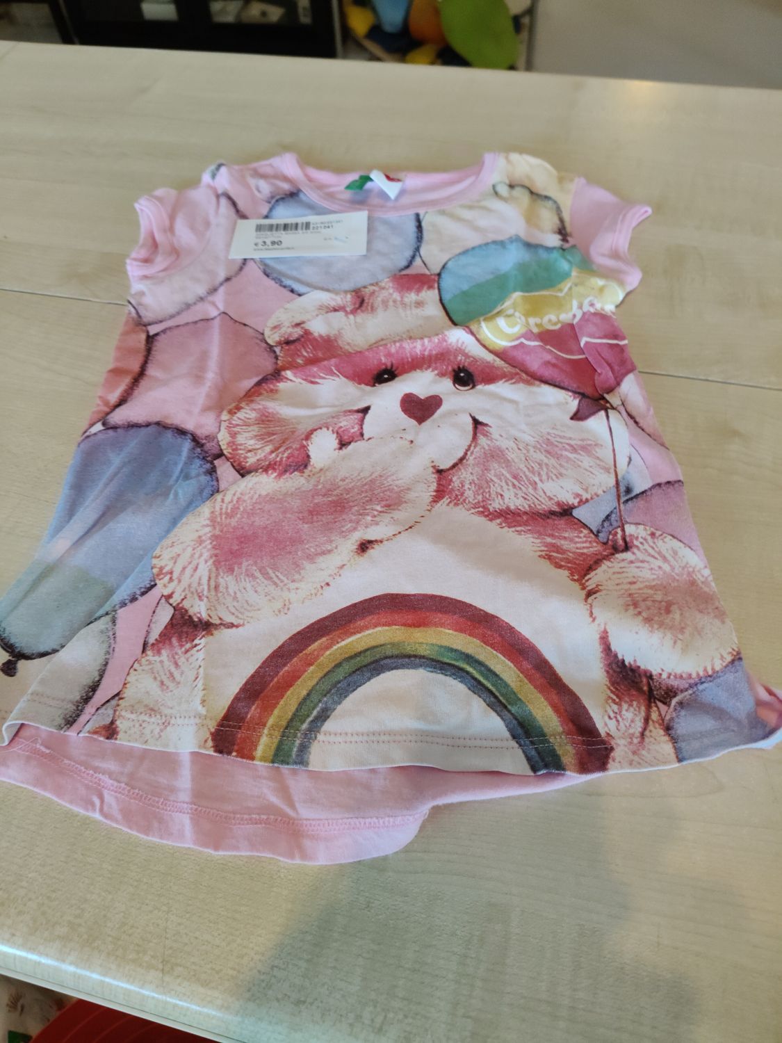 Maglietta bimba 4/5 anni Benetton