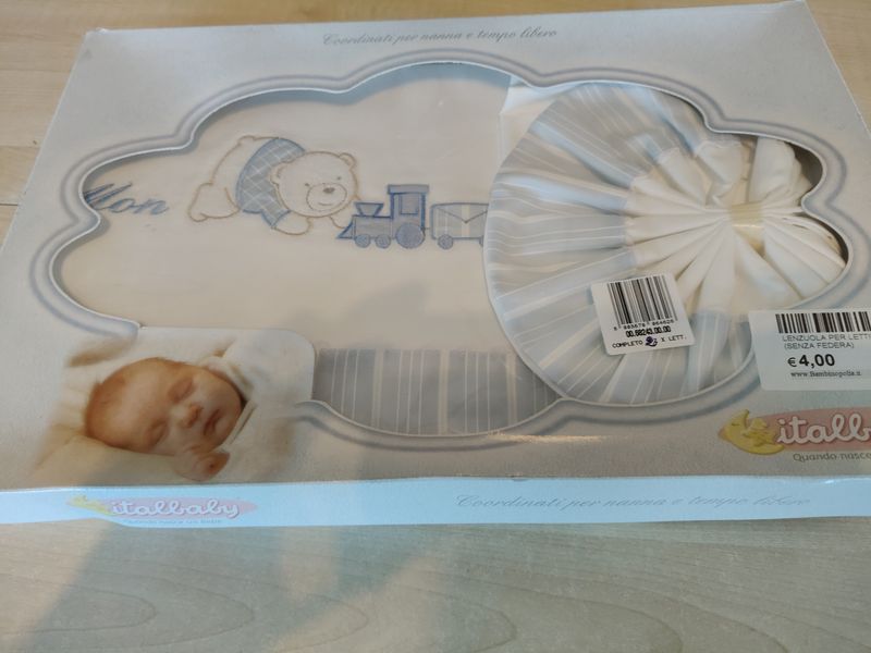 Lenzuola per lettino Italbaby