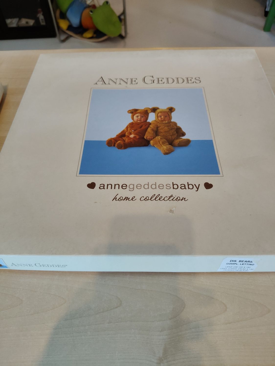Set lenzuola per lettino Anna Geddes