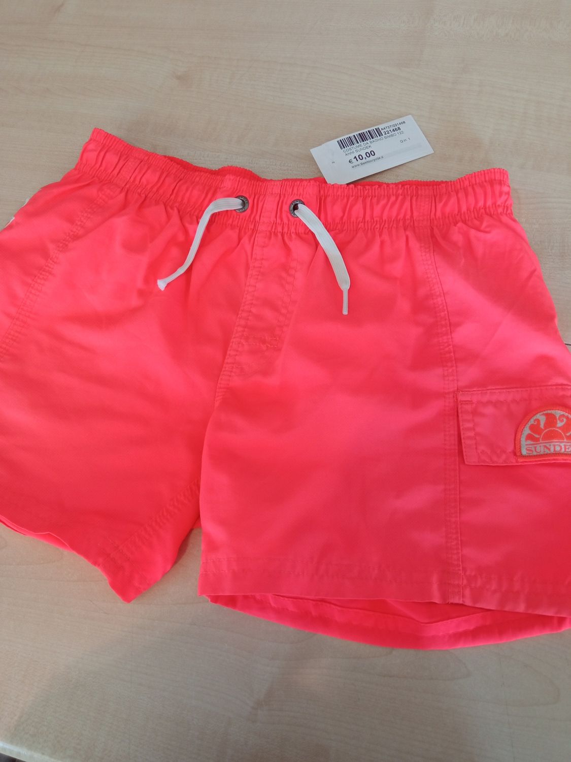 Costume da bagno bimbo 12 anni Sundek