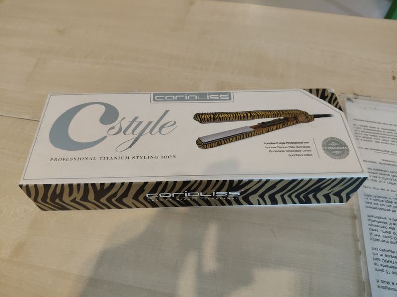 Piastra capelli C style Corioliss