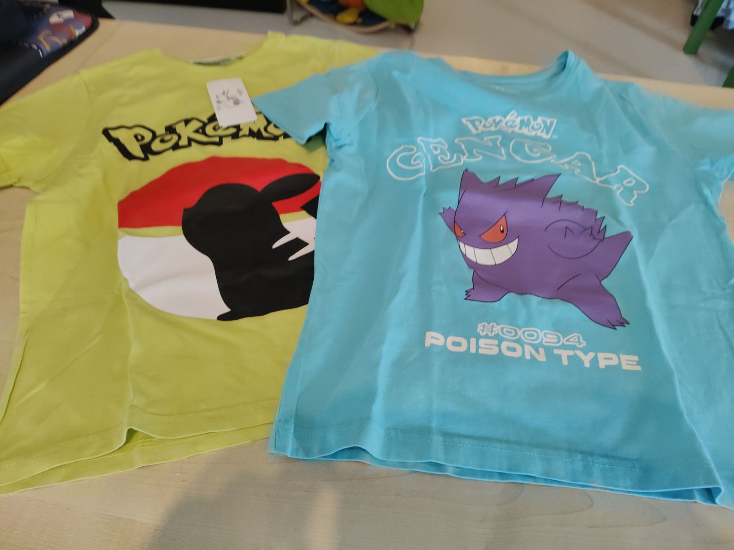 Maglietta bimbo 8/9 anni Pokemon 2 pezzi